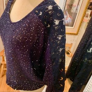 Sprinkles of sparkle and lace